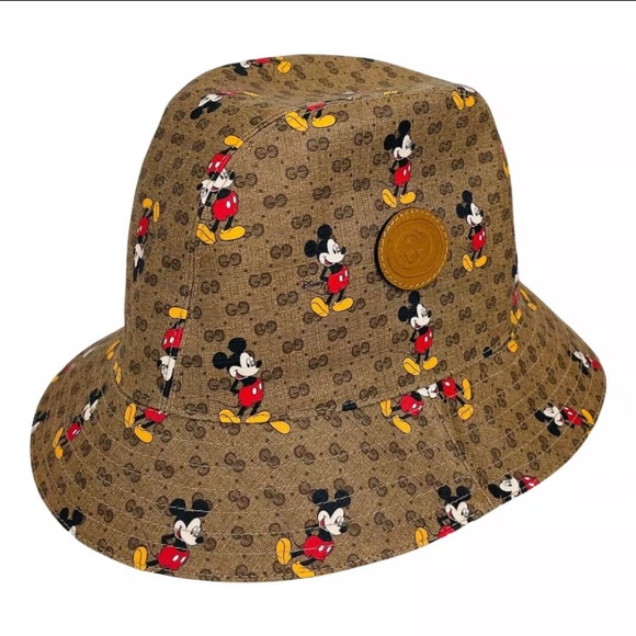 Gucci Accessories Gucci X Disney Gg Supreme Monogram Bucket Hat